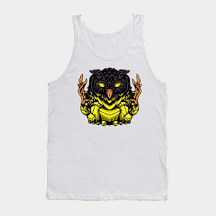 Crazy Owl Tank Top